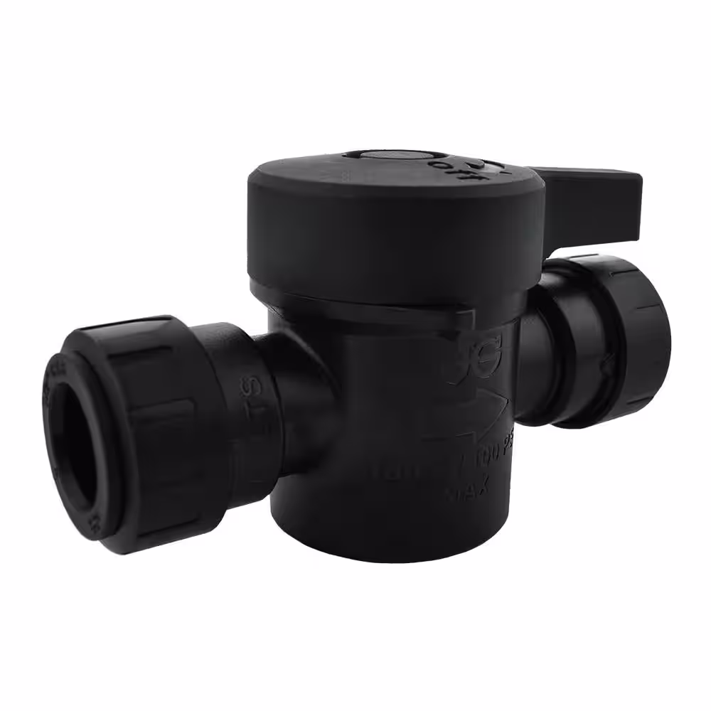 SharkBite ProLock 3/4 in. Push-to-Connect Plastic Shut Off Valve
