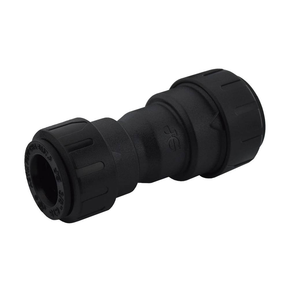 SharkBite ProLock 1/2 in. x 3/8 in. Push-to-Connect Plastic Reducing Coupling Fitting