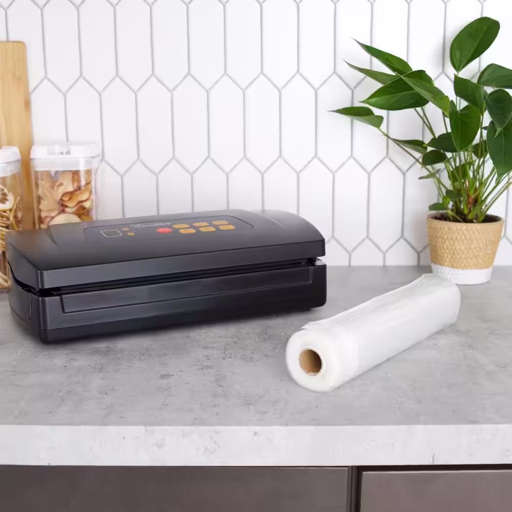 Excalibur Food Sealer Vacuum Bag Roll, 11 in. x 50 ft. in Clear