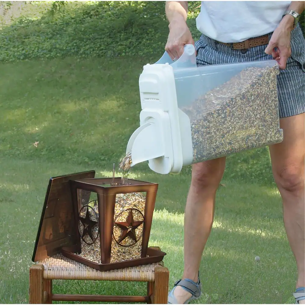None 16 Qt. Birdseed Dispenser