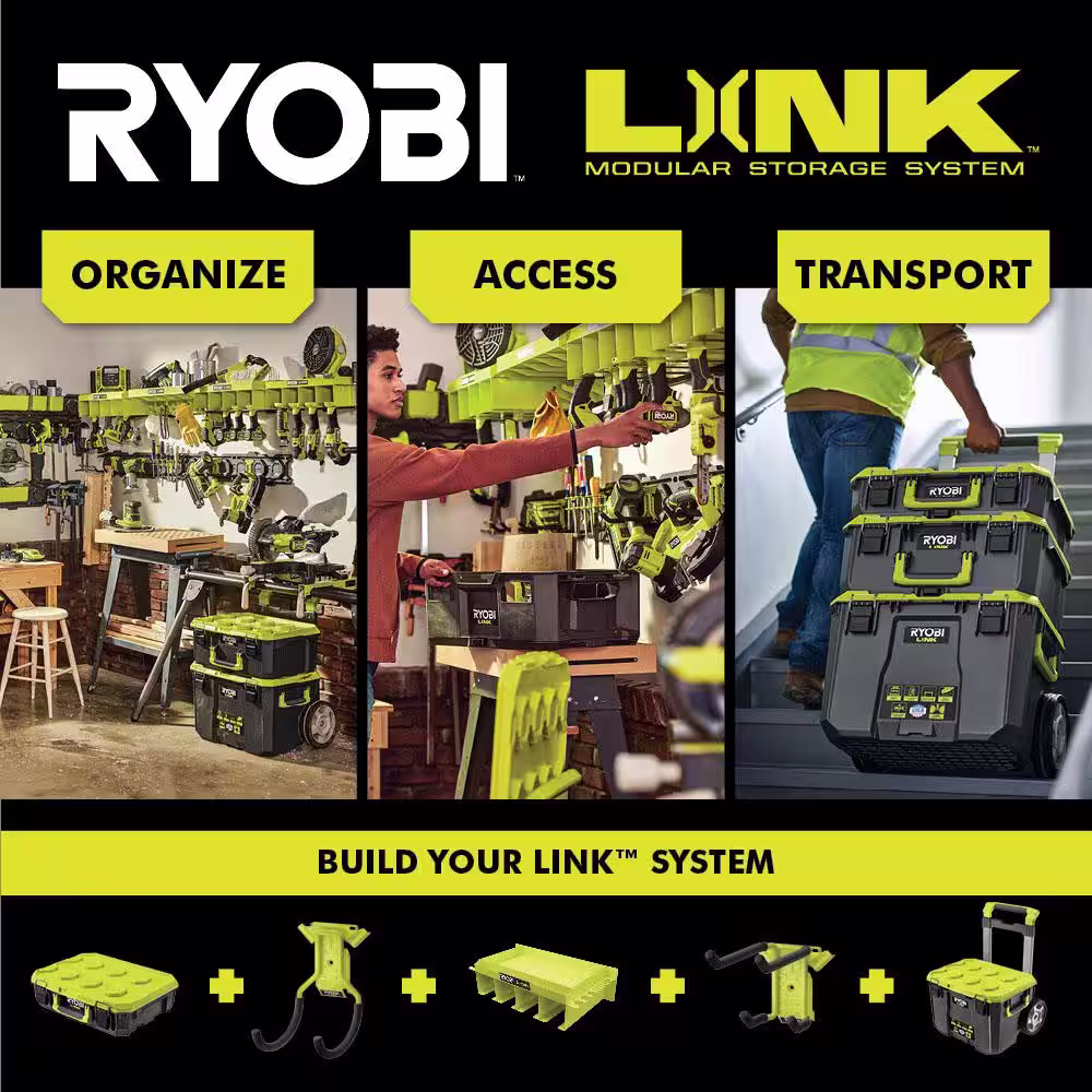 RYOBI LINK Single Organizer Bin (8-Pack)
