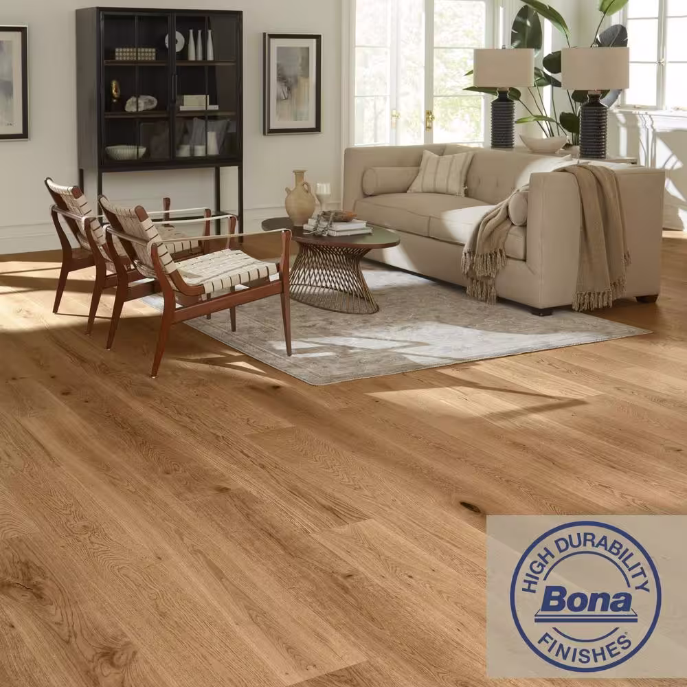 ASPEN FLOORING Honey Comb Hickory 9/16 in. T x 8.66 in. W Water Resistant Engineered Hardwood Flooring (31.25 sqft/case)