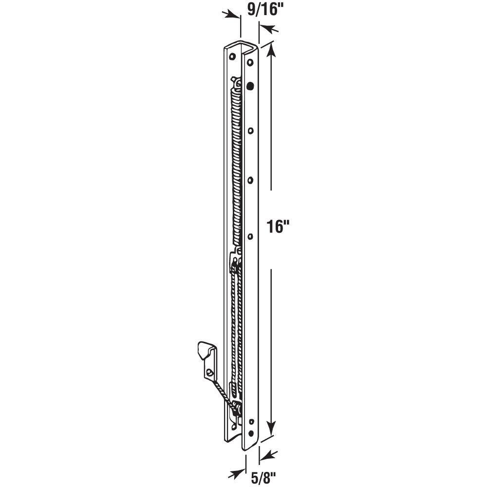 Prime-Line 16 in. Window Block and Tackle Sash Balance