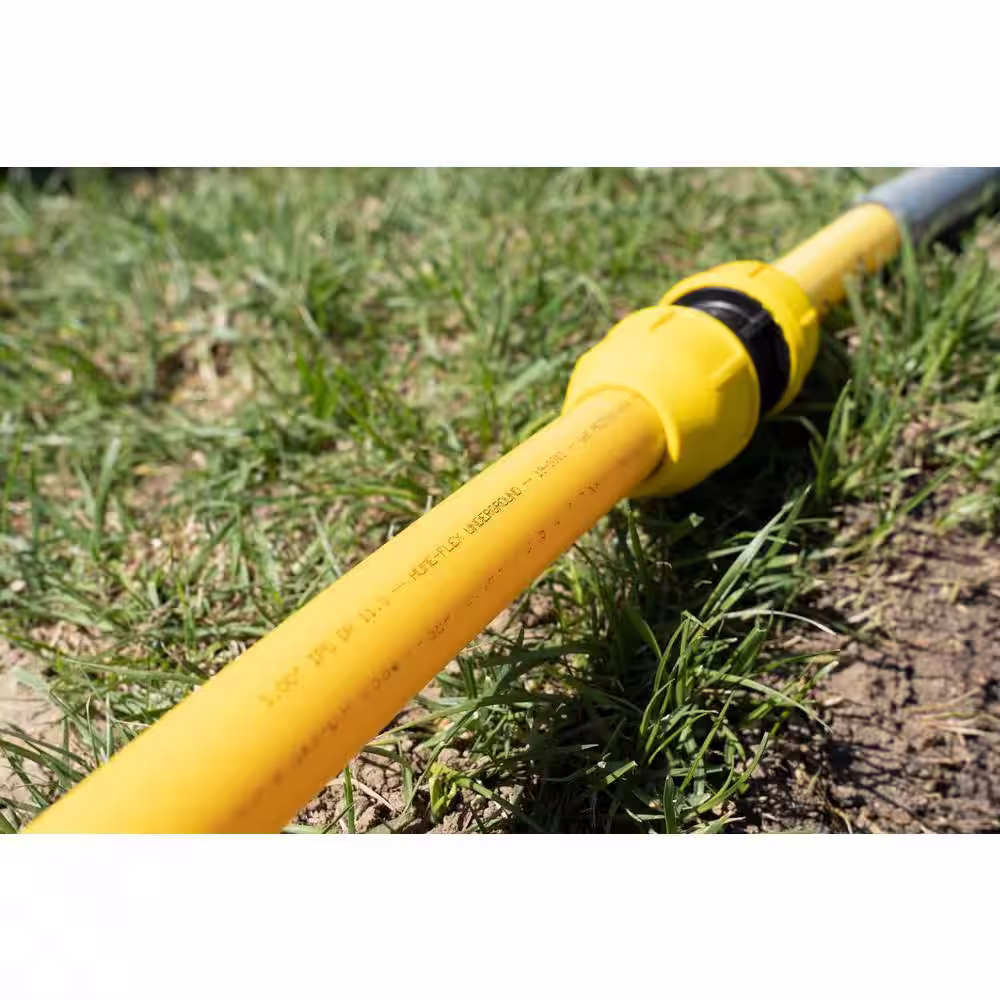 HOME-FLEX 1-1/4 in. IPS x 100 ft. DR 11 Underground Yellow Polyethylene Gas Pipe