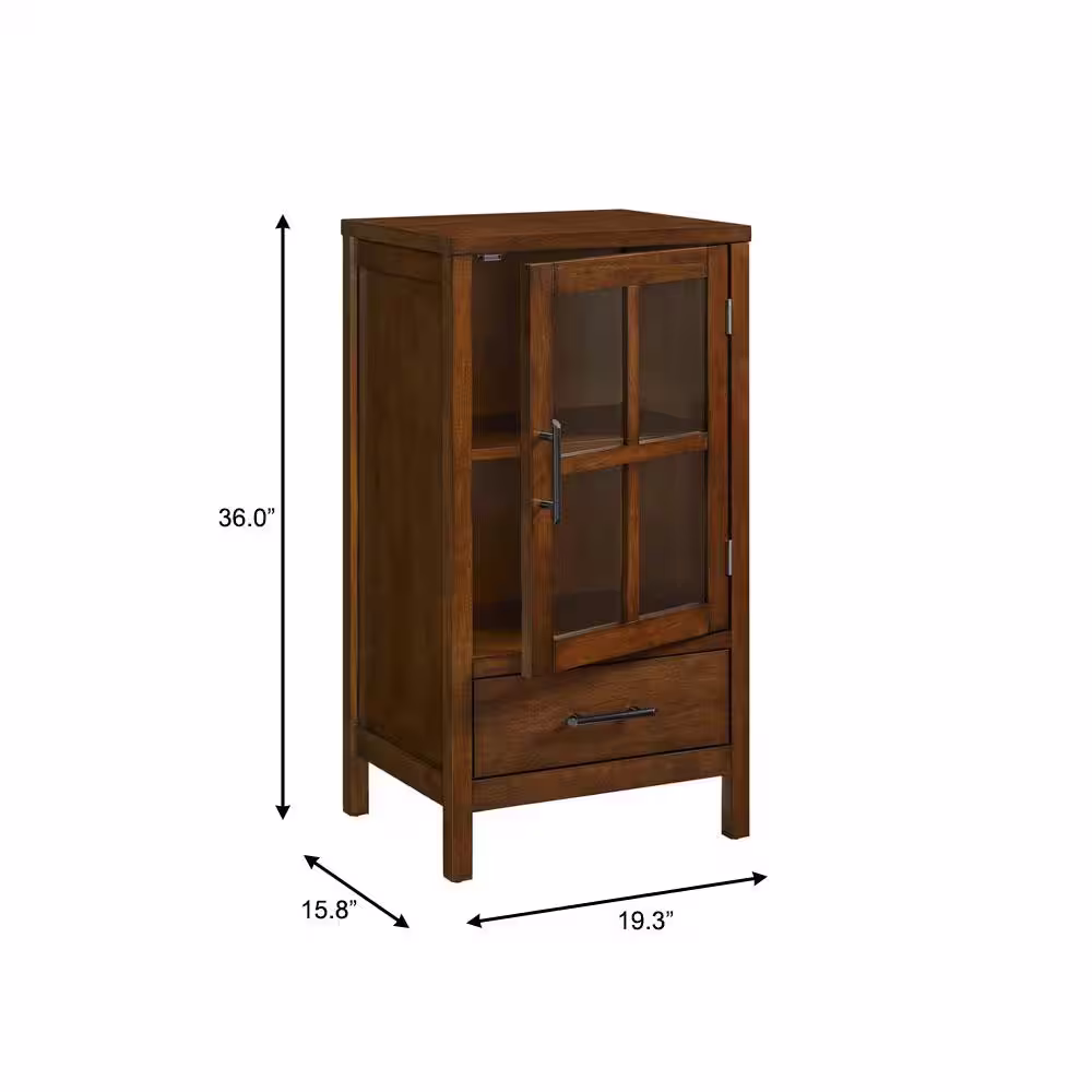 Home Decorators Collection Woodlin Sable Brown Accent Cabinet