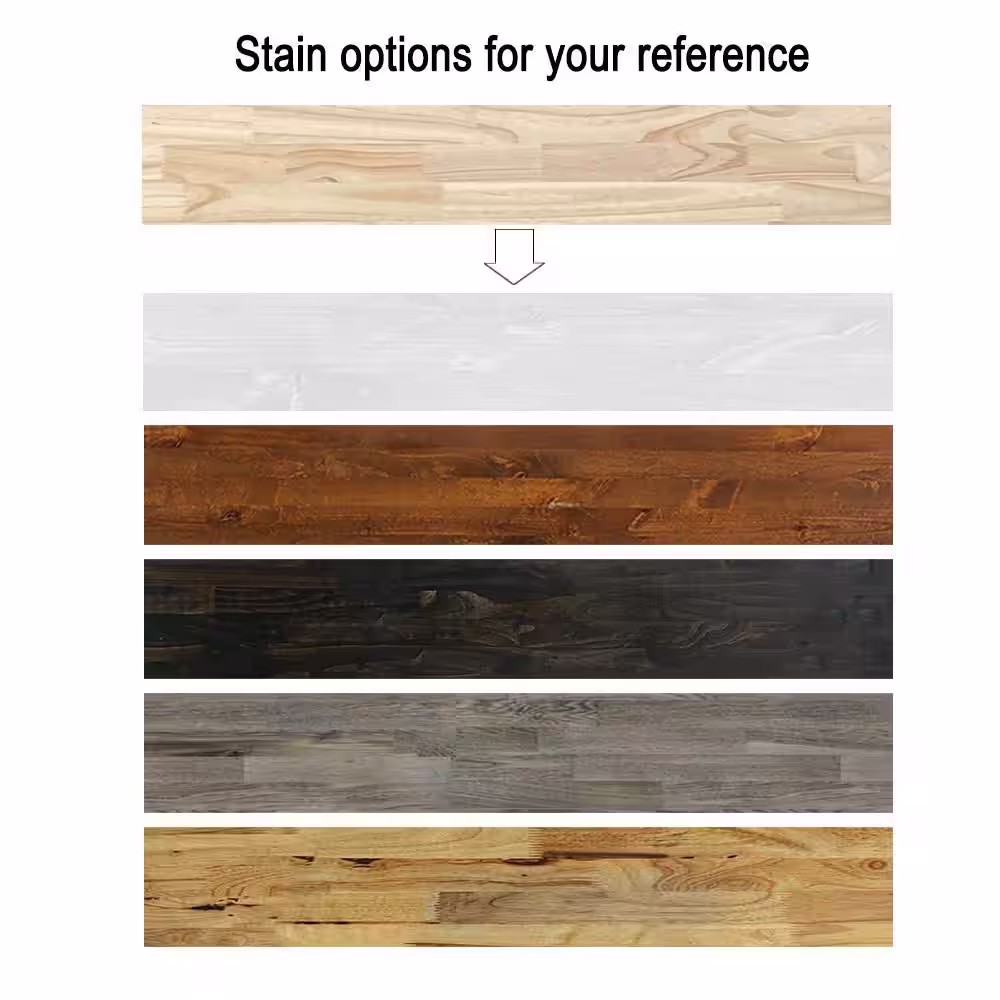 CALHOME 1/4 in. x 10 in. x 8 ft. Unfinished Pine Finger Joint Wood Decorative Wall Panel (5-Pieces)