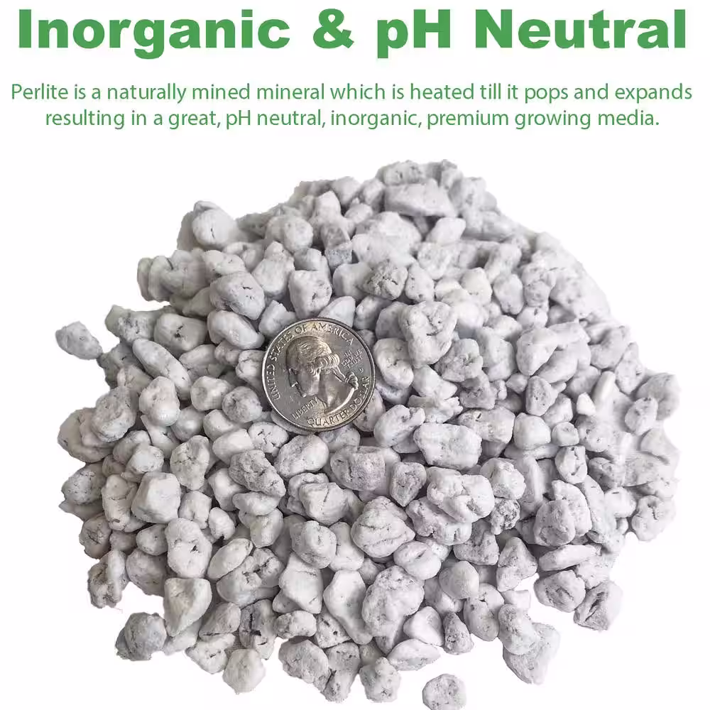 Viagrow 4 cu. ft./119 qt./113 l/29.9 Gal./12.9 kg Perlite Coarse and Chunky Grade