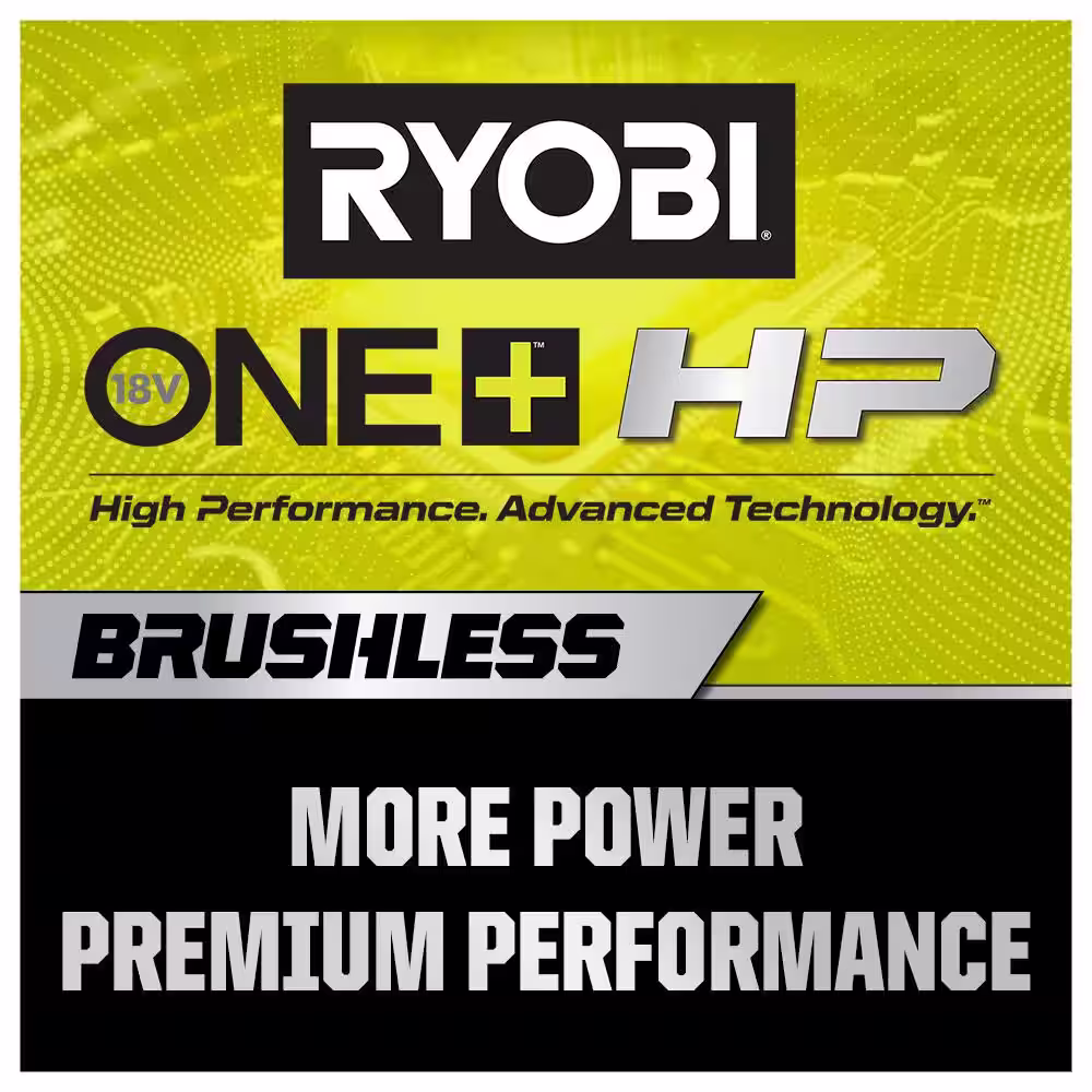 RYOBI ONE+ HP 18V 18-Gauge Brushless Cordless AirStrike Brad Nailer with ONE+ HP 18V Brushless Cordless Jig Saw (Tools Only)