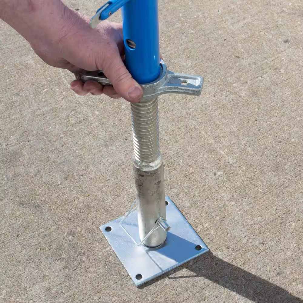 PRO-SERIES Adjustable Screw Jack With Base 4-Piece Set