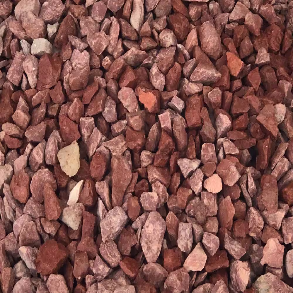 Rain Forest Margo Garden Products 12 cu. ft., 0.4 cu. ft. 3/8 in. Red Gravel (30-Bags/Covers)
