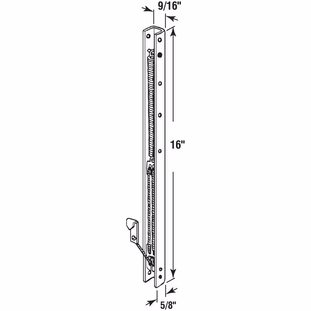 Prime-Line 16 in. Window Block and Tackle Sash Balance