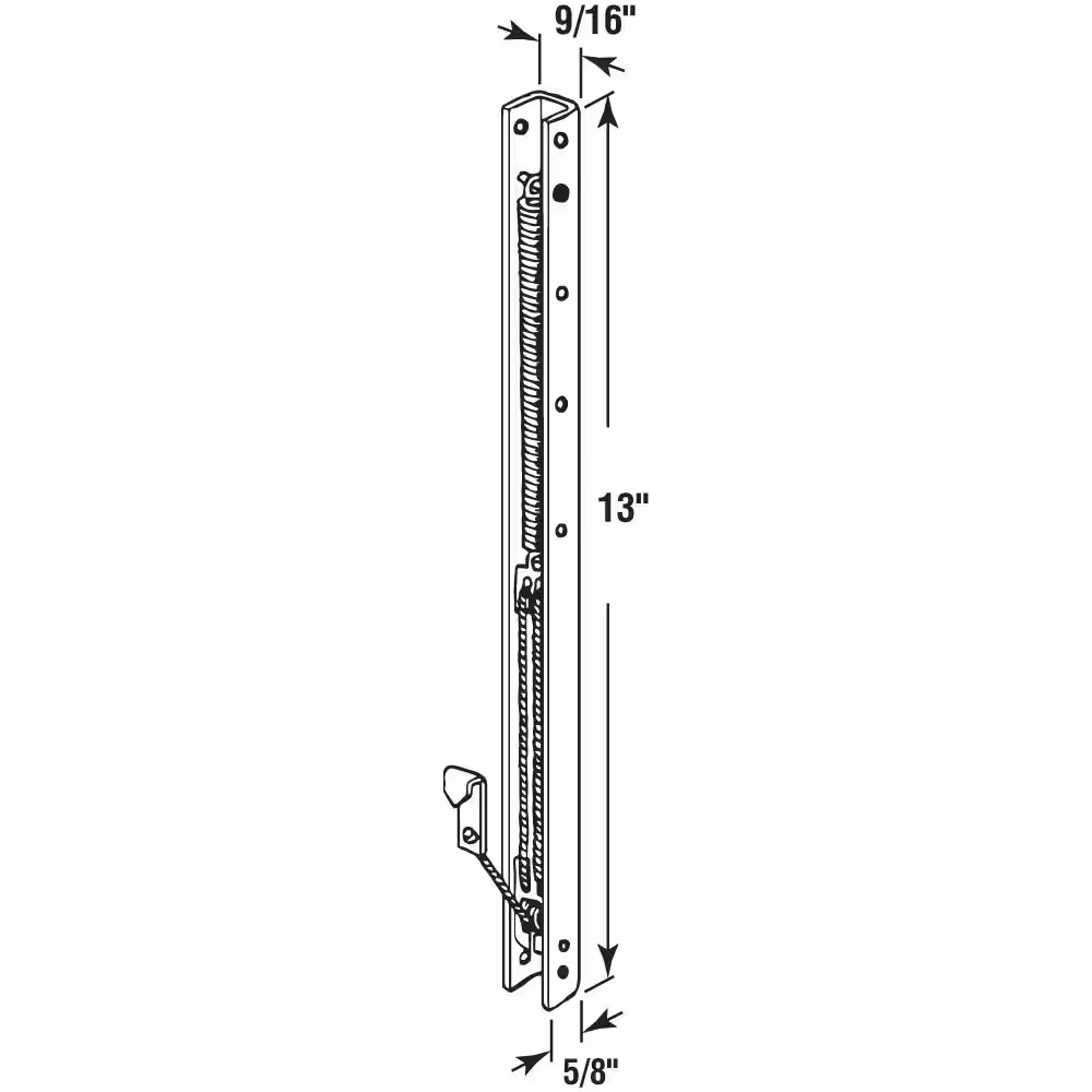 Prime-Line 13 in. Window Block and Tackle Sash Balance
