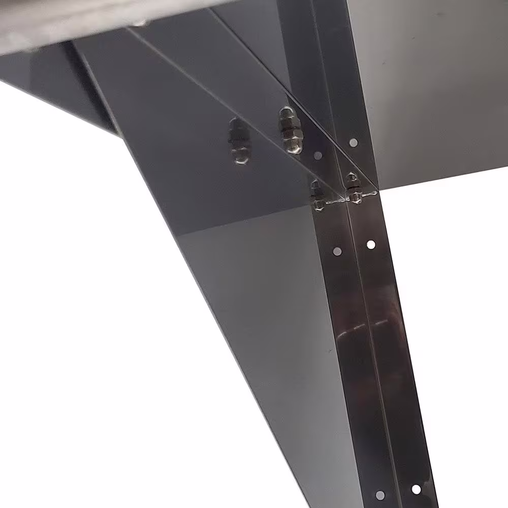 None 8 in. x 16 in. Stainless Steel Wall Shelf. Kitchen, Restaurant, Garage, Laundry, Utility Room Metal Shelf with Brackets