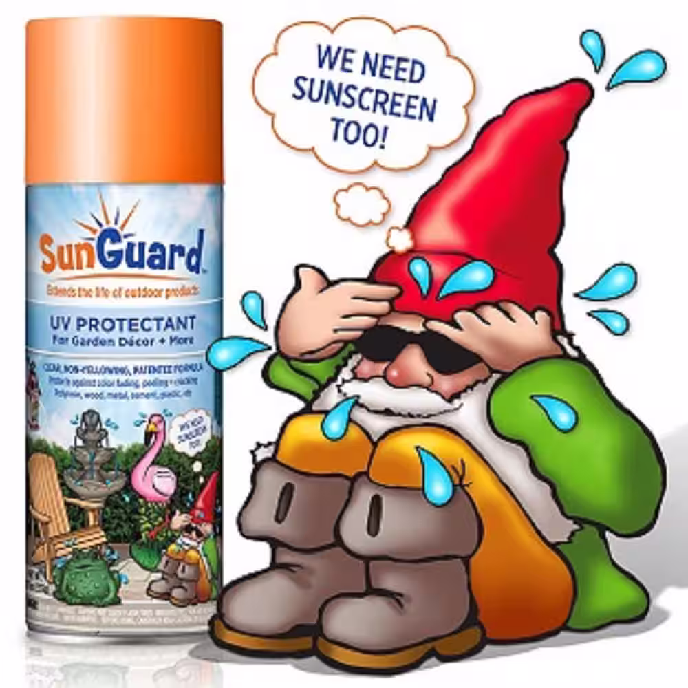 HOMESTYLES SunGuard UV Protectant Spray for Outdoor Decor, Furniture and More (3-Pack)