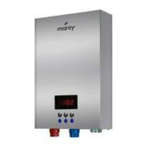 MAREY 18 kW, 4.4 GPM ETL Certified 220-Volt Self-Modulating Residential Multiple Points of Use Tankless Electric Water Heater