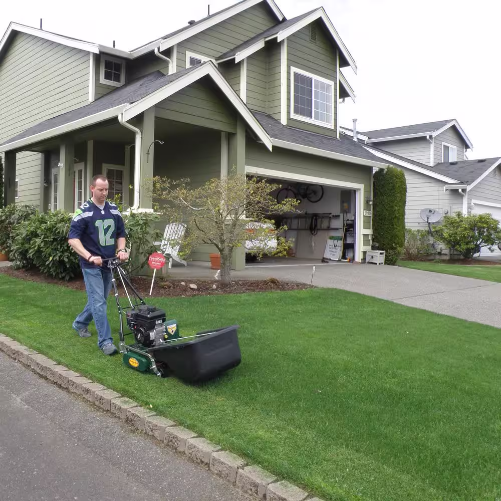 California Trimmer Classic High Cut 20 in. 5-Blade Briggs & Stratton Gas Walk Behind Self-Propelled Reel Lawn Mower