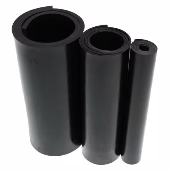 Rubber-Cal Neoprene 1/2 in. x 36 in. x 120 in. Commercial Grade - 70A Rubber Sheet