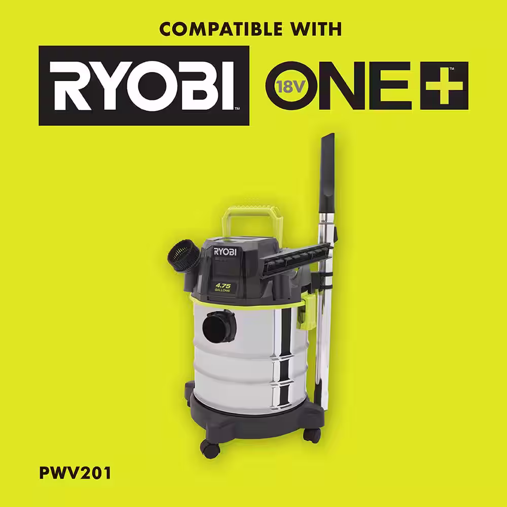RYOBI Replacement Filter for ONE+ 18V 4.75 Gal. Wet/Dry Vacuum PWV201B with Foam Filters for 10 Gal. Vacuums (2-Pack)