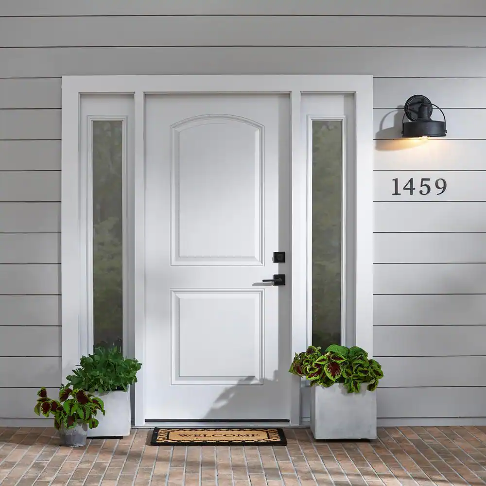 Everbilt 4 in. Aged Bronze Flush Mount House Number 3