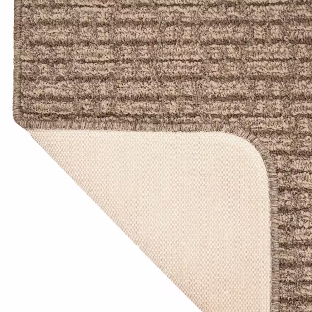 TrafficMaster Pindot Fog 2 ft. x 5 ft. Accent Rug