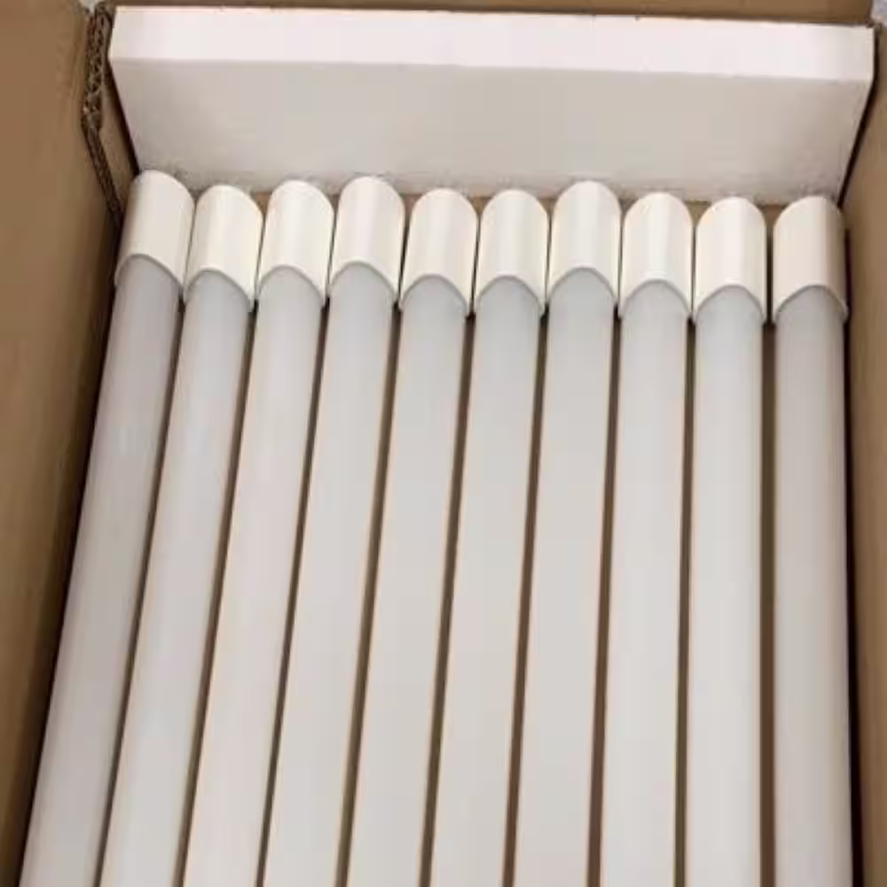 toggled 8-Watt 24 in. Linear Dimmable T8 LED Tube Light Bulb Daylight Deluxe 6500K (30-Pack)
