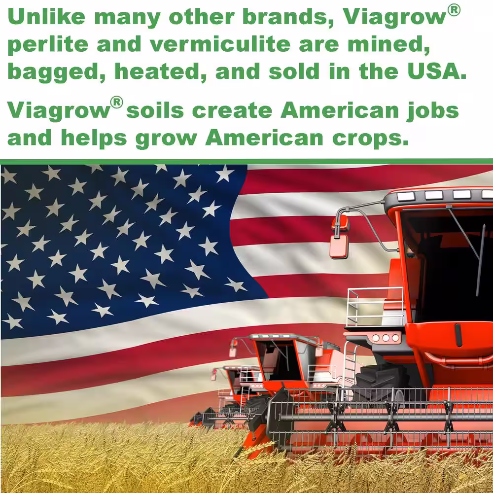 Viagrow Organic 8 cu. ft. 4CF Perlite and Vermiculite Planting Soil Additive Growing Medium 236 Qt./60 US Gal. (2-Pack)