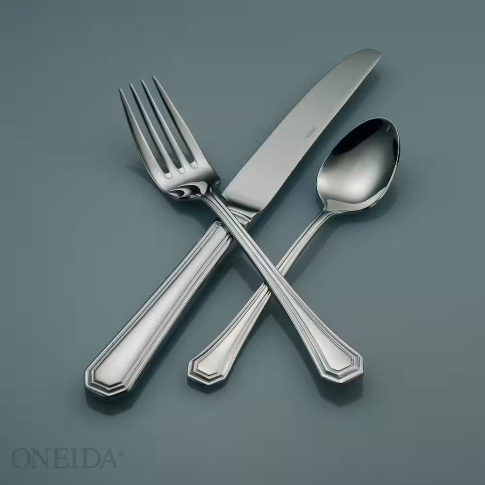 Oneida Lido 18/10 Stainless Steel Salad/Dessert Forks (Set of 12)