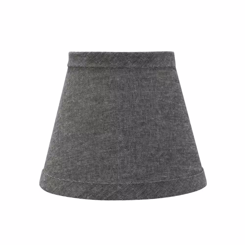 Aspen Creative Corporation 5 in. x 4 in. Grey Hardback Empire Lamp Shade (2-Pack)