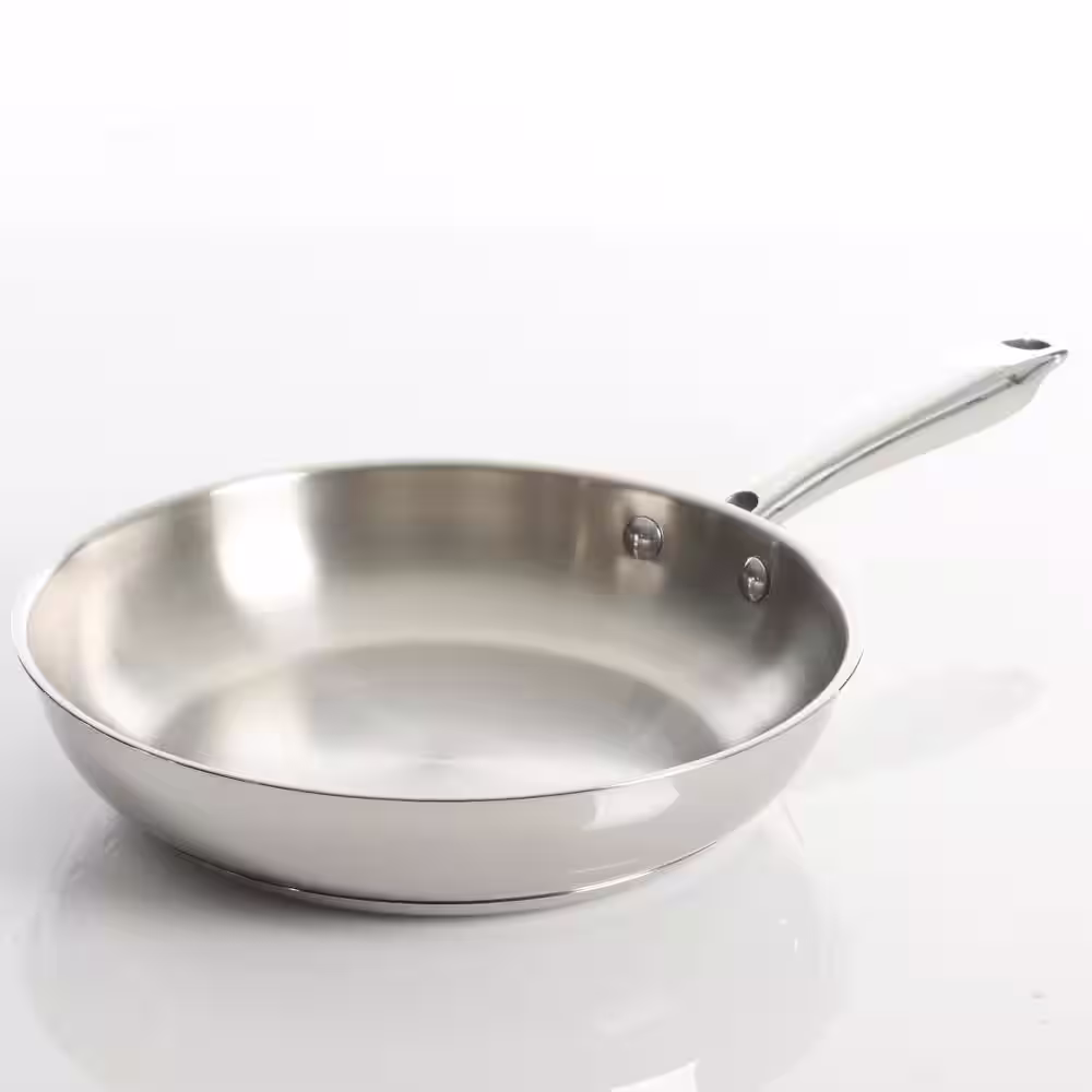 KENMORE ELITE Devon 10-Piece Stainless Steel Cookware Set in Silver