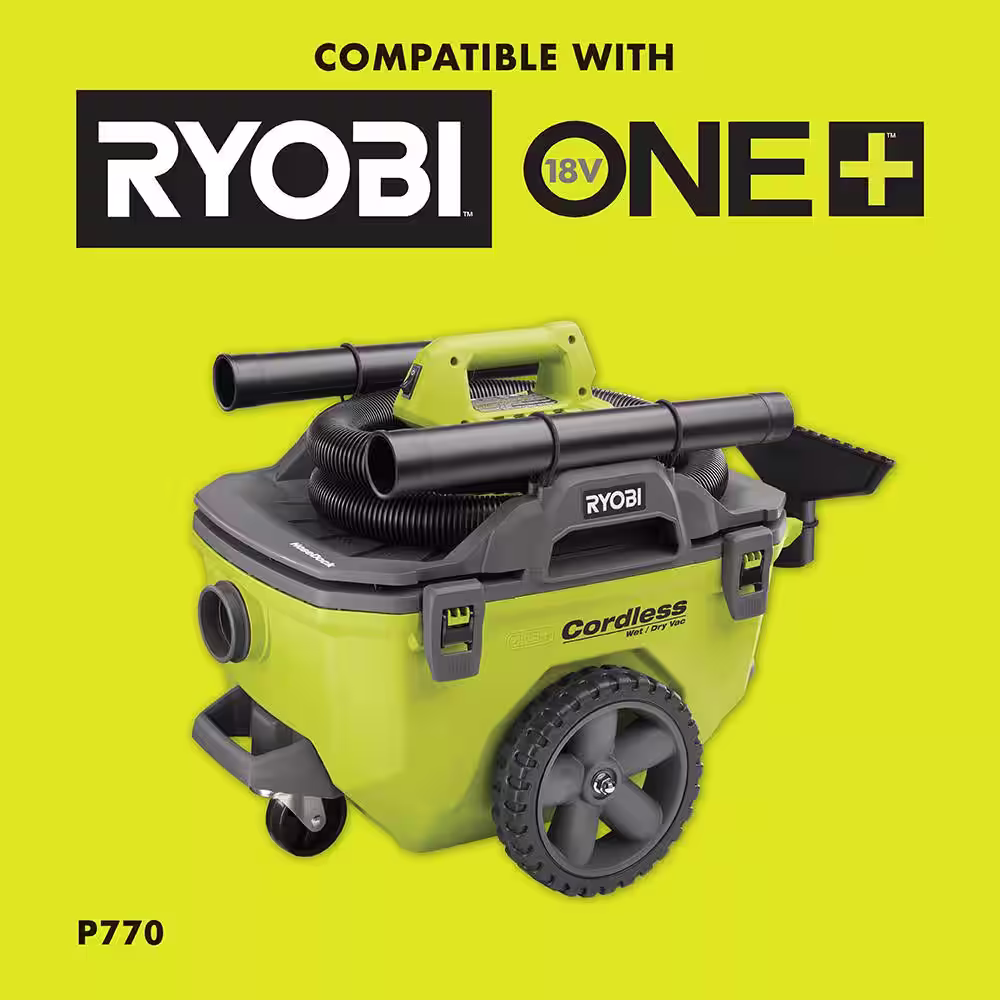 RYOBI Wet/Dry Replacement Filter for ONE+ 18V P770 6 Gal. Wet/Dry Vacuum