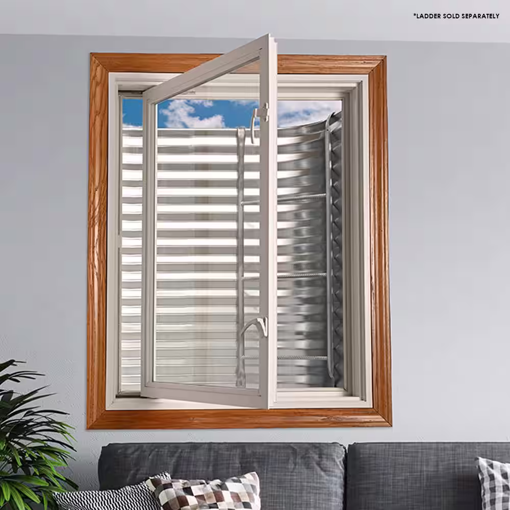 SHAPE PRODUCTS 50 in. W x 36 in. D x 72 in. H Galvanized Steel Egress Window Well