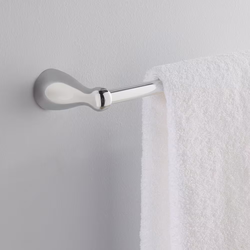 Delta Foundations 24 in. Towel Bar in Chrome