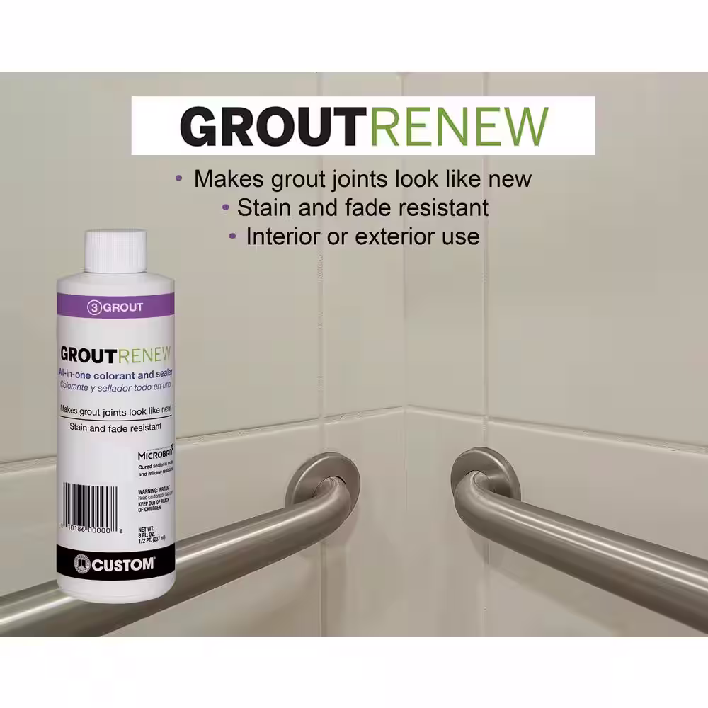 Custom Building Products Polyblend #646 Coffee Bean 8 oz. Grout Renew Colorant