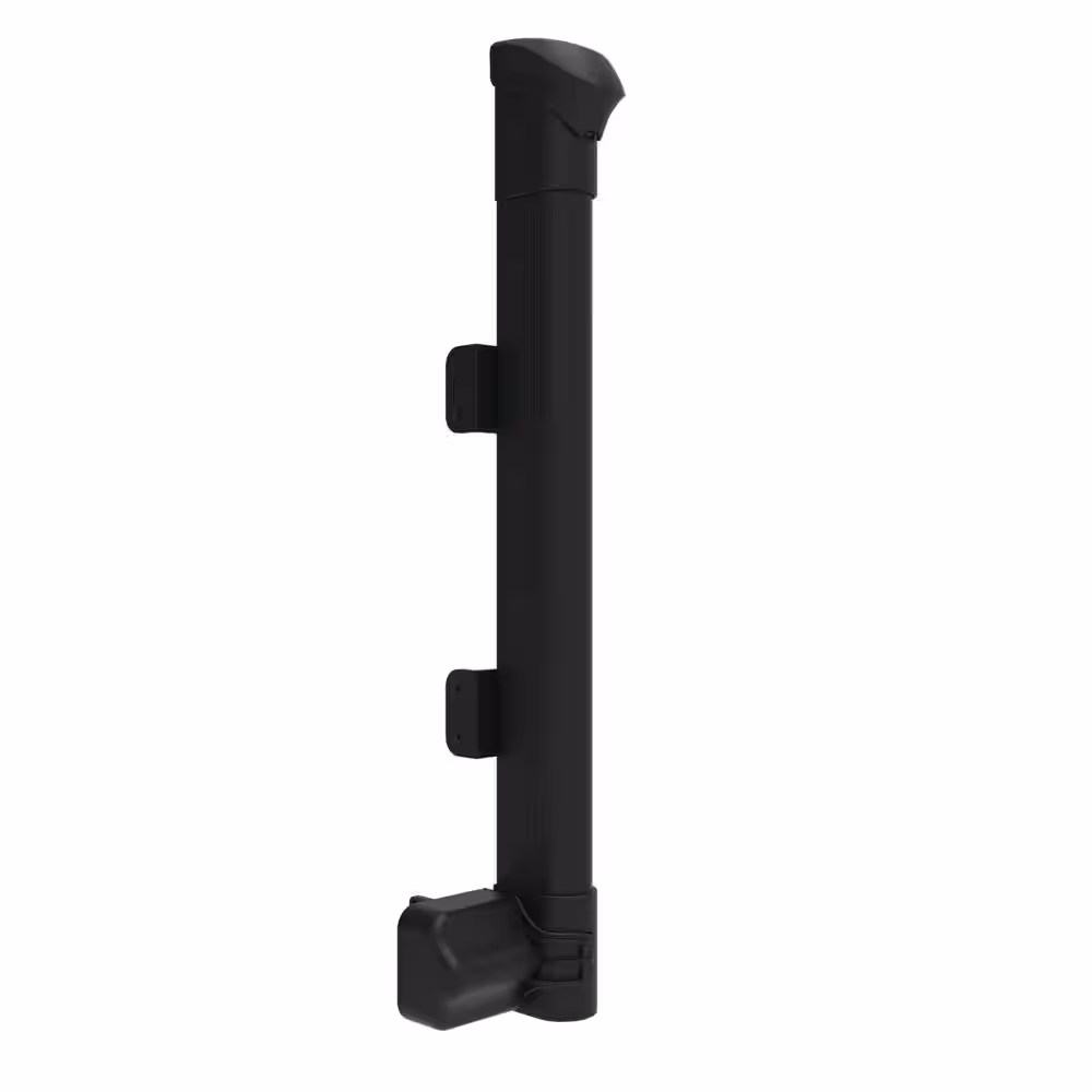 Barrette Outdoor Living Adaptor Kit for Pool Latch to Round Post