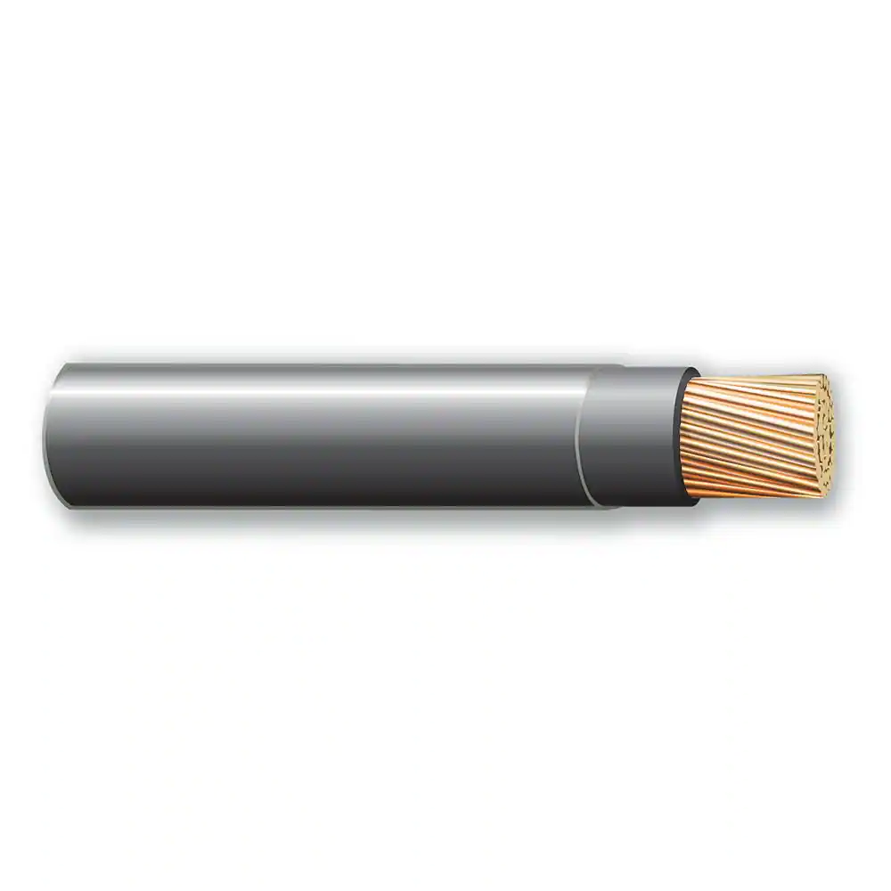 Cerrowire 500 ft. 2 Gauge Black Stranded Copper THHN Wire