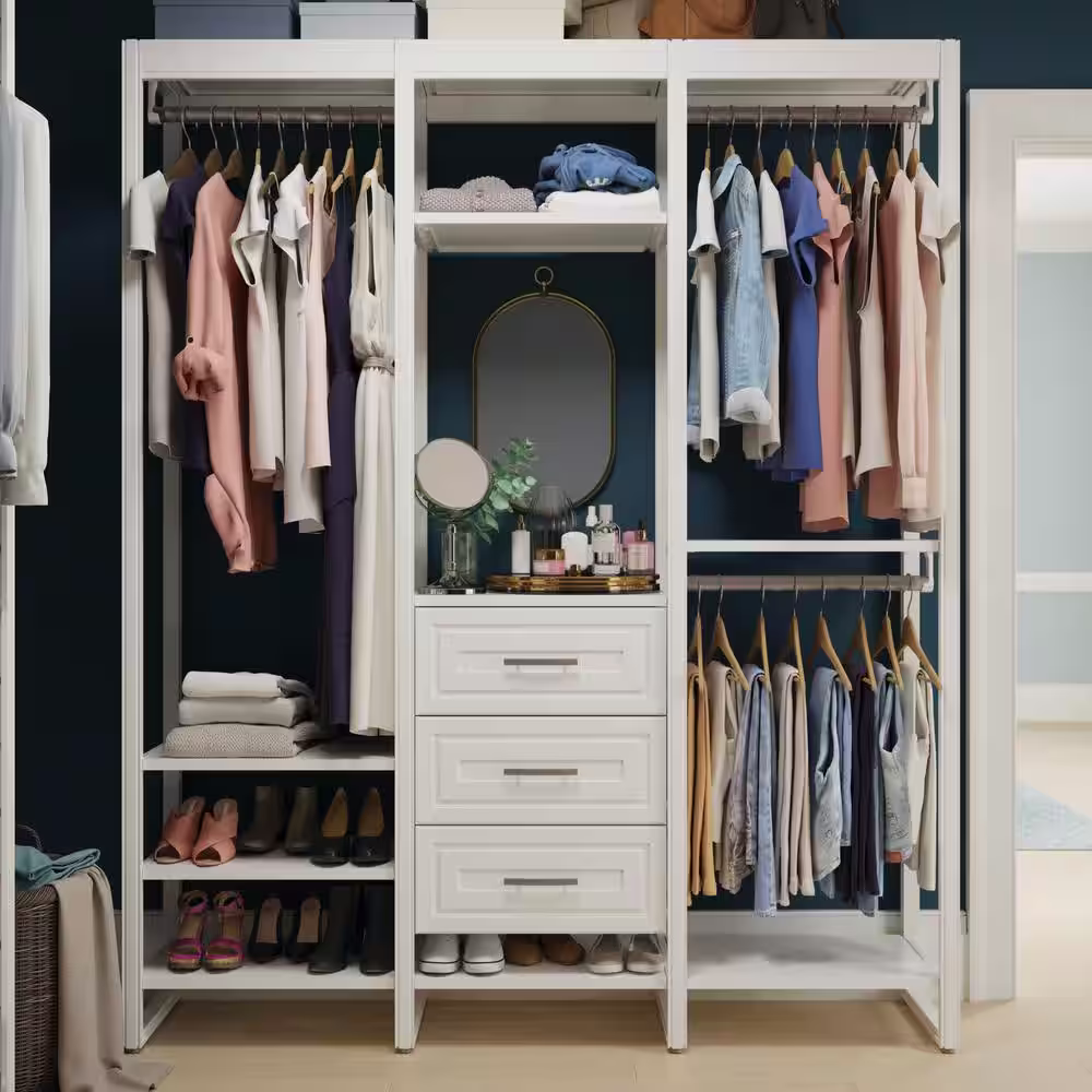 CLOSETS By LIBERTY 24 in. Customizable Closet Organization System Shelf