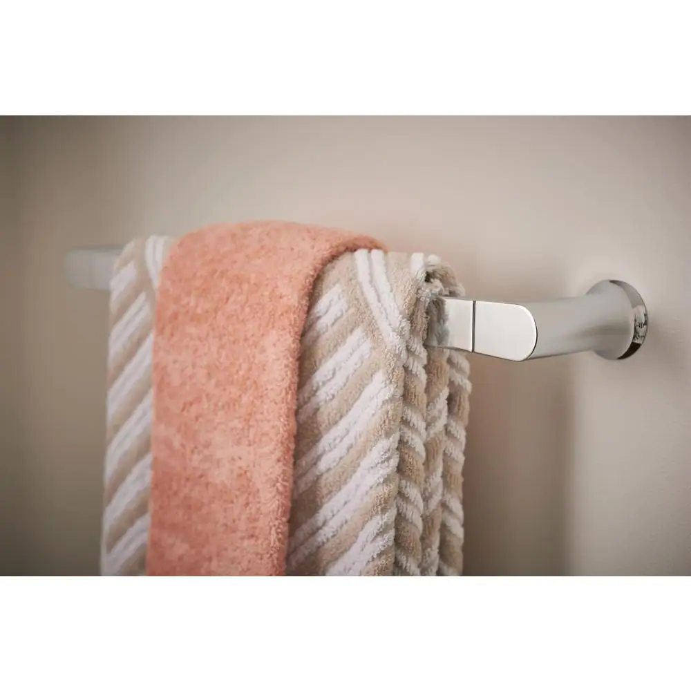 MOEN Genta LX 24 in. Towel Bar in Chrome