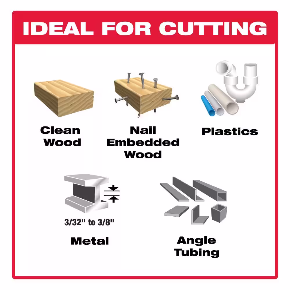 DIABLO 6 in. 8/14 TPI Demo Demon Bi-Metal Reciprocating Saw Blades for General Purpose Cutting (25-Pack)