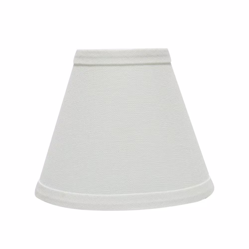 Aspen Creative Corporation 6 in. x 5 in. White Hardback Empire Lamp Shade (6-Pack)