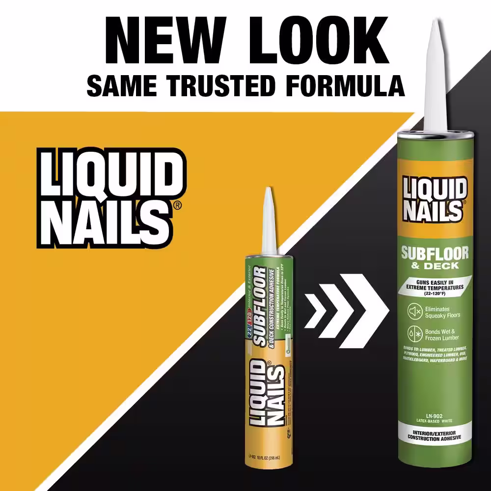 Liquid Nails Subfloor and Deck 10 oz. Tan Low VOC Construction Adhesive