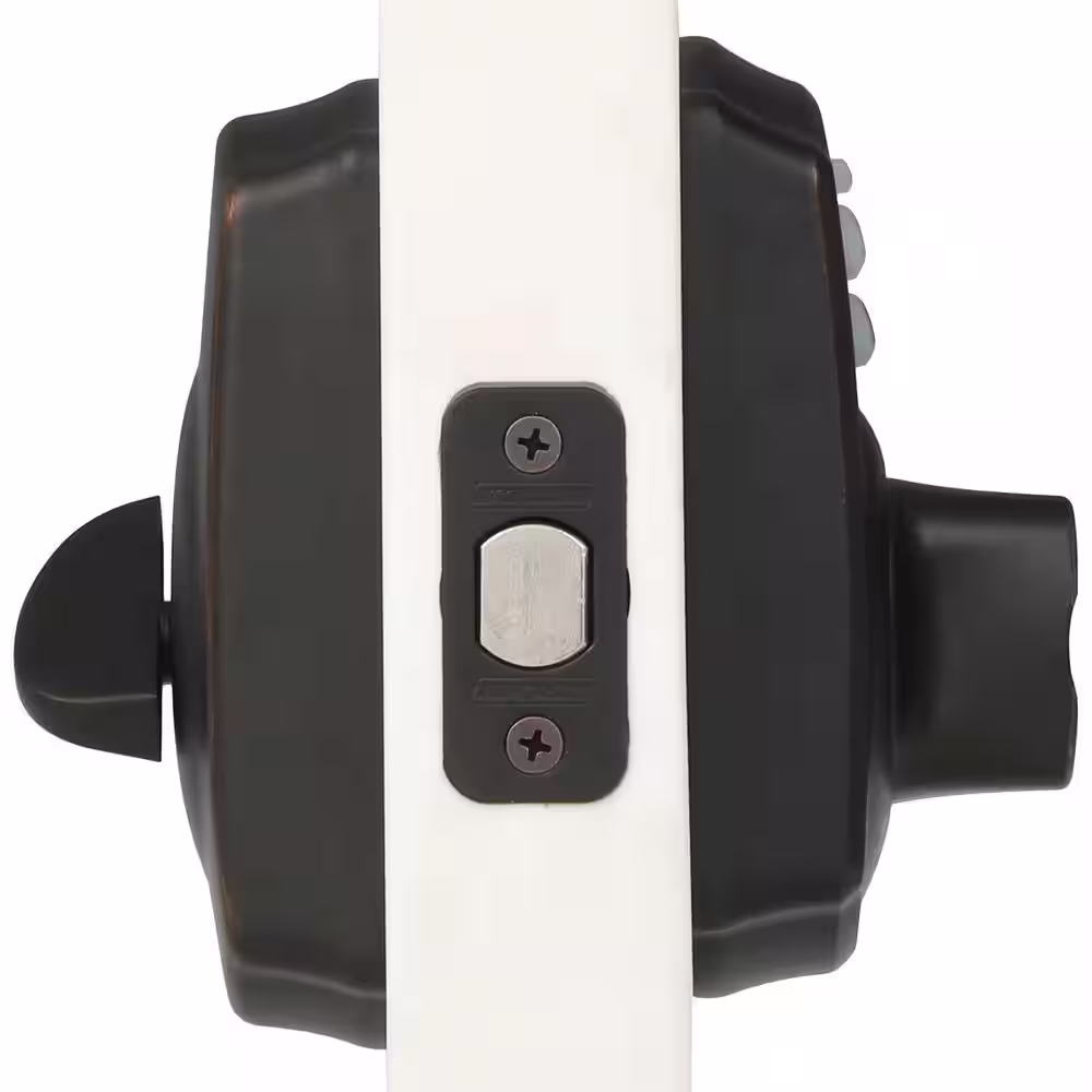 Schlage Camelot Aged Bronze Keypad Electronic Deadbolt (2-Pack)