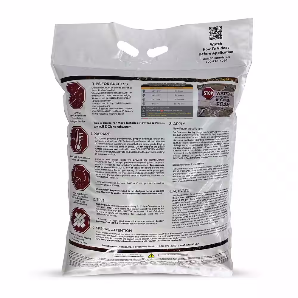 DOMINATOR 40 lbs. XL Polymeric Sand Gray Beige