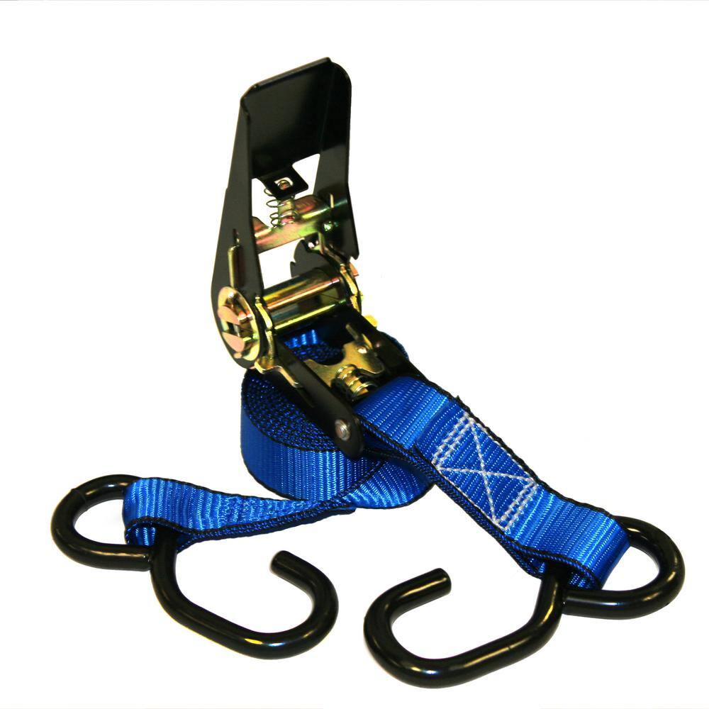 EVEREST 1 in. x 6 ft. Tie-Downs Strap with 900 lbs. S-Hook