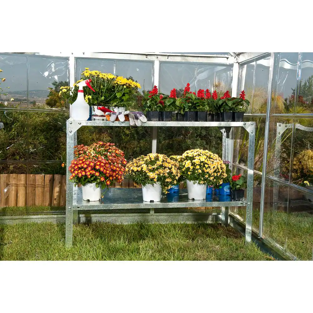 CANOPIA by PALRAM Greenhouse Metal Work Bench