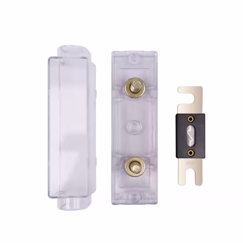 Renogy 40 Amp ANL Fuse Set with Fuse and Cover