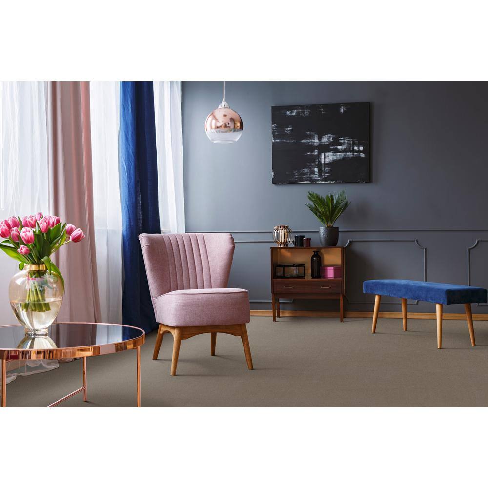 Home Decorators Collection Adalida - Slate - Gray 40 oz. SD Polyester Pattern Installed Carpet