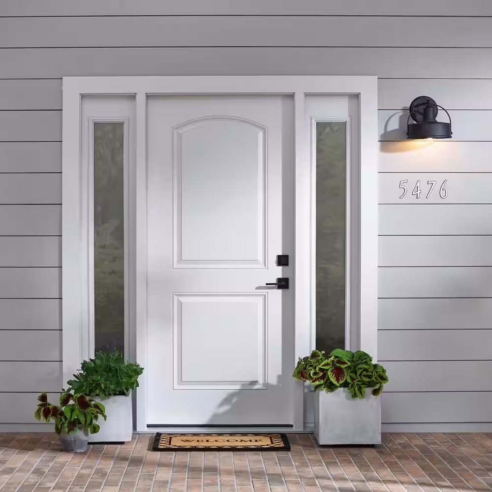 Everbilt 4 in. Plastic Reflective Nail-On House Number 3