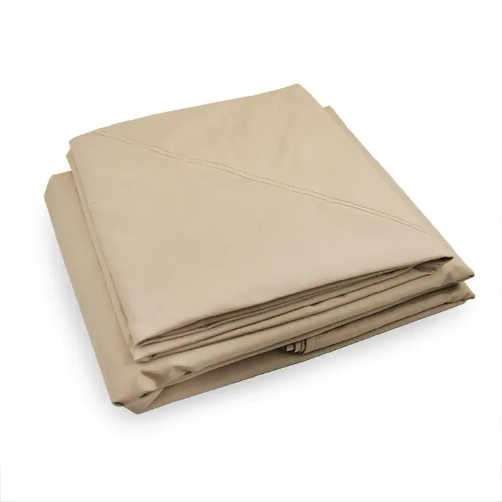 Garden Winds Replacement Canopy in Beige for Heathermoore 8 ft. x 5 ft. Grill Gazebo