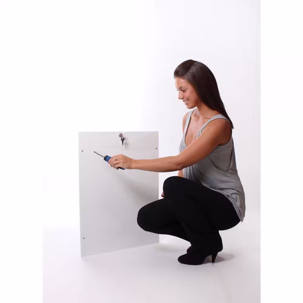 PlexiDor Performance Pet Doors 16 in. x 23.75 in. Chew Proof XLarge White Wall Mount Dog Door