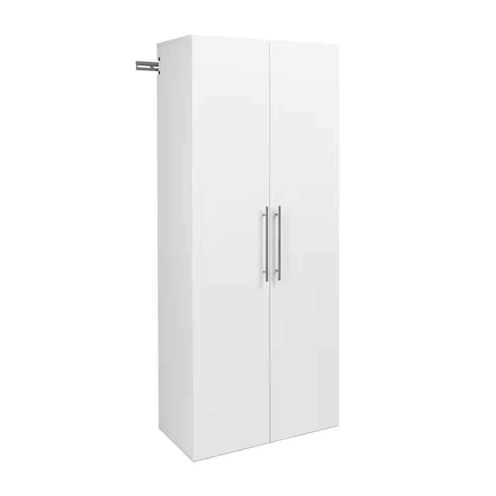 Prepac HangUps 3-Piece Composite Garage Storage System in White (60 in. W x 72 in. H x 16 in. D)